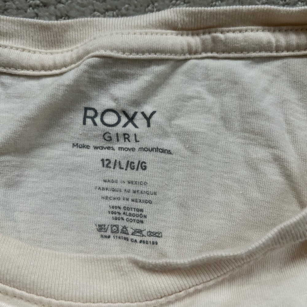 Roxy Girls ‘Endless Sunshine’ Tee size 12 - Picture 2 of 2